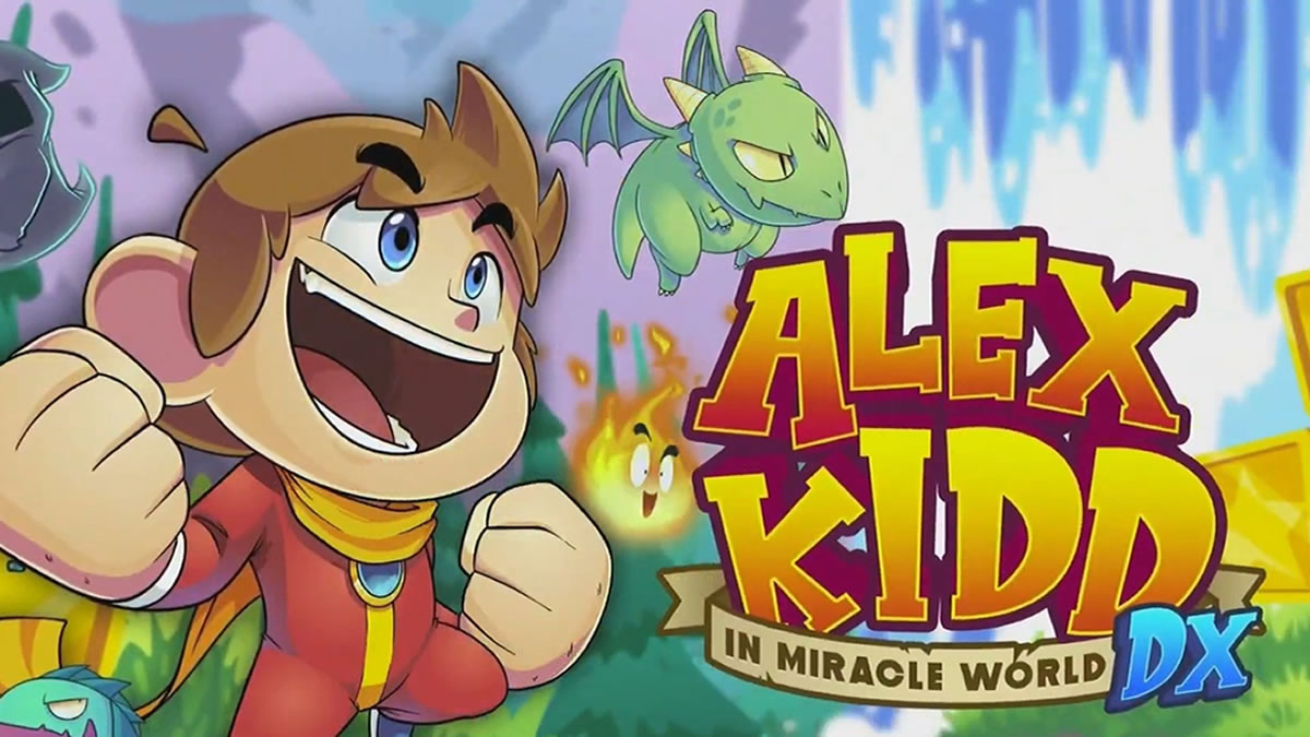 Alex Kidd in Miracle World DX Mostrando suas Fases com Novo Trailer